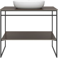 Консоль под раковину Kerama Marazzi Plaza Next 100 PL.N.100.01\BLK.M Черная матовая