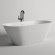 Ванна из искусственного камня Salini Mona 180х80 102921M Белая матовая Ванна из искусственного камня Salini Mona 180х80 102921M Белая матовая