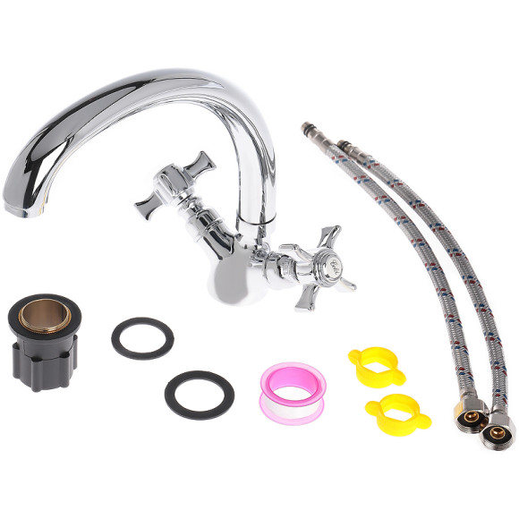 Смеситель для кухни Agger Retro-X A1700200 Хром Смеситель для кухни Agger Retro-X A1700200 Хром