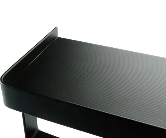 Держатель туалетной бумаги Fixsen Hotel FX-31011B с полкой Черный матовый Держатель туалетной бумаги Fixsen Hotel FX-31011B с полкой Черный матовый