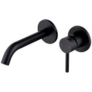 Смеситель для раковины Caprigo Don 53-027-NER Черный матовый