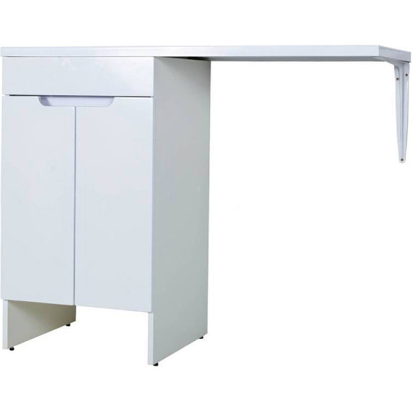 Тумба с раковиной Orange Sistema 120 L STD-120TUW+RAL Белая глянцевая Тумба с раковиной Orange Sistema 120 L STD-120TUW+RAL Белая глянцевая