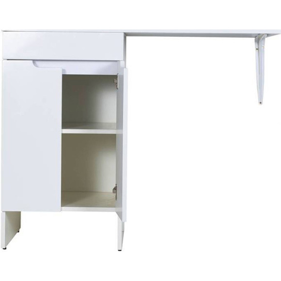 Тумба с раковиной Orange Sistema 120 L STD-120TUW+RAL Белая глянцевая Тумба с раковиной Orange Sistema 120 L STD-120TUW+RAL Белая глянцевая