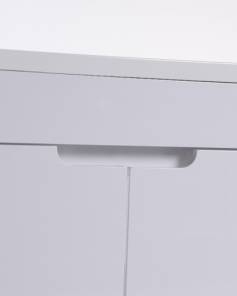 Тумба с раковиной Orange Sistema 120 L STD-120TUW+RAL Белая глянцевая Тумба с раковиной Orange Sistema 120 L STD-120TUW+RAL Белая глянцевая