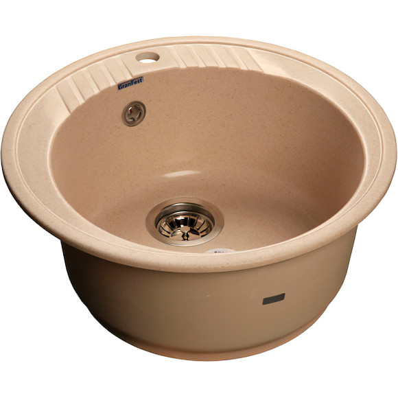 Кухонная мойка GranFest Rondo GF-R520 Бежевая