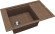 Кухонная мойка Florentina Липси-780Р 20.275.D0780.105 Коричневая Кухонная мойка Florentina Липси-780Р 20.275.D0780.105 Коричневая
