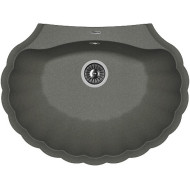 Кухонная мойка Florentina Гребешок-695 20.345.E0695.102 Черная