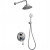 Душевая система Bronze de Luxe Yasmina NT800/B03-2 Хром