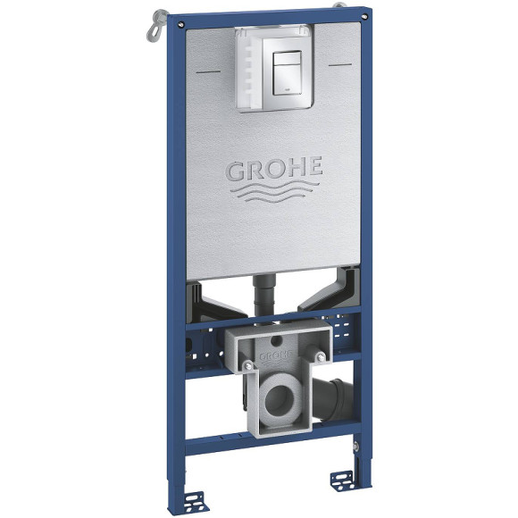 Инсталляция Grohe Rapid SLX 39603000 для унитаза с клавишей смыва Хром