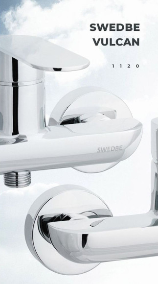 Смеситель для душа Swedbe Vulcan 1120 Хром Смеситель для душа Swedbe Vulcan 1120 Хром