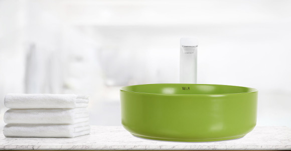 Раковина-чаша WeltWasser Elbach 3134 MGG 35 10000004517 Салатовая матовая