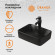 Раковина Orange 48 B01-475MB Черная матовая Раковина Orange 48 B01-475MB Черная матовая