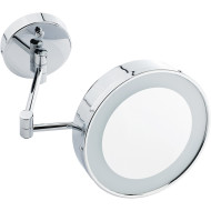 Косметическое зеркало Migliore Complementi 21981 с подсветкой с увеличением Хром Косметическое зеркало Migliore Complementi 21981 с подсветкой с увеличением Хром