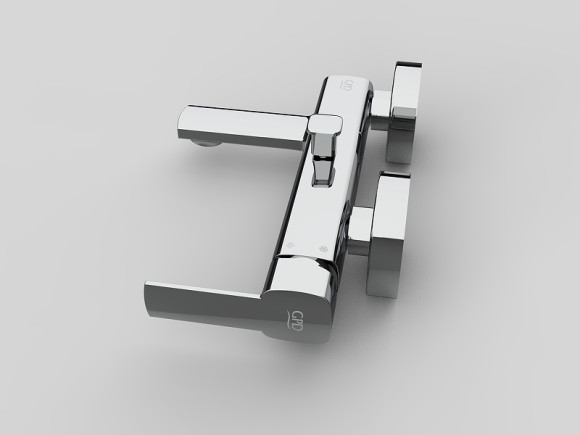 Смеситель для ванны GPD Pedra MBB160 Хром