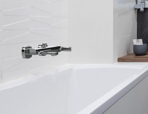 Смеситель для ванны GPD Pedra MBB160 Хром