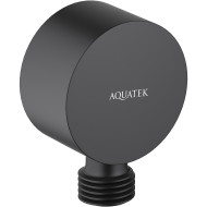 Шланговое подключение Aquatek AQ2457MB Черное матовое
