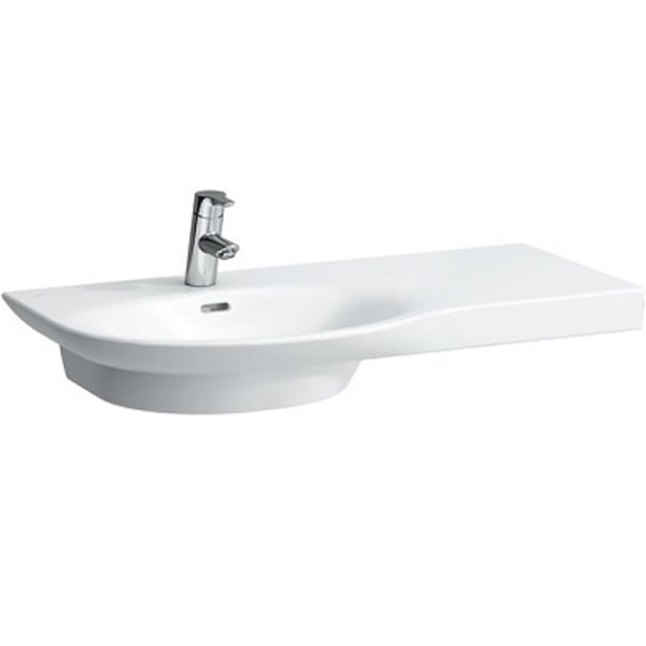 Раковина Laufen Palace New 90 L 8.1670.2.000.104.1 Белая