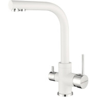 Смеситель для кухни Paulmark Essen Es213011-431 Белый матовый