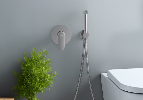 Гигиенический душ со смесителем Aquatek Бетта AQ1119CR Хром