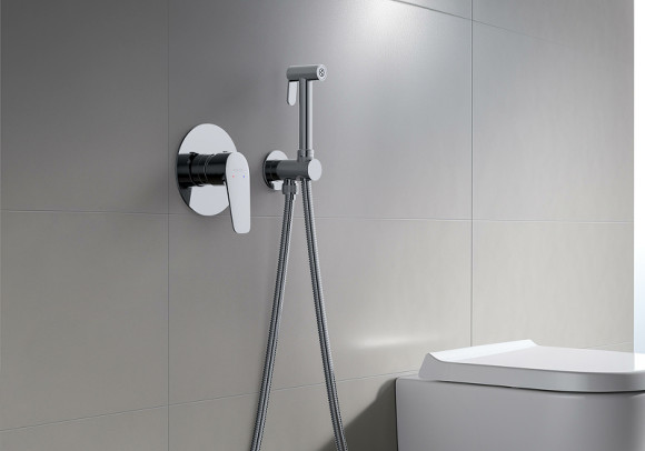 Гигиенический душ со смесителем Aquatek Бетта AQ1119CR Хром