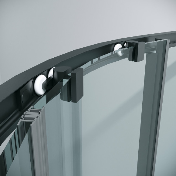 Душевой уголок Grossman Cosmo 100х100 301.K33.02.1010.21.00 профиль Черный матовый стекло прозрачное Душевой уголок Grossman Cosmo 100х100 301.K33.02.1010.21.00 профиль Черный матовый стекло прозрачное