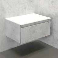 Тумба Comforty Осло 60 00-00000838 подвесная Бетон светлый Тумба Comforty Осло 60 00-00000838 подвесная Бетон светлый