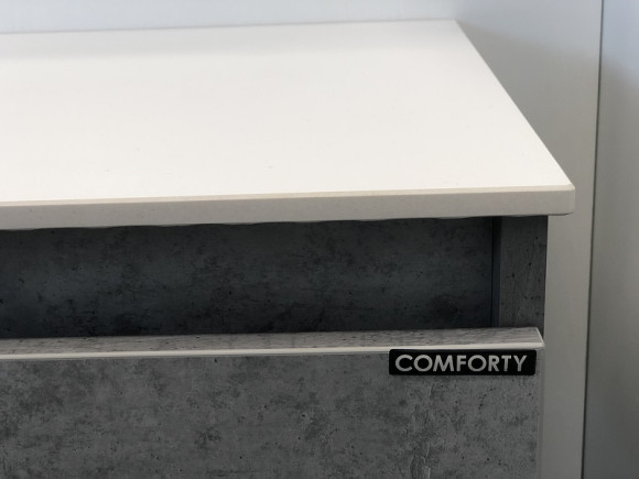 Тумба Comforty Осло 60 00-00000838 подвесная Бетон светлый Тумба Comforty Осло 60 00-00000838 подвесная Бетон светлый