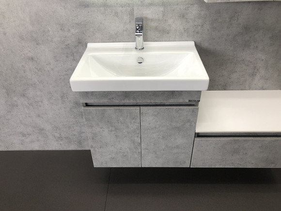 Тумба Comforty Осло 60 00-00000838 подвесная Бетон светлый Тумба Comforty Осло 60 00-00000838 подвесная Бетон светлый