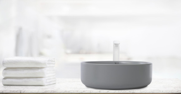 Раковина-чаша WeltWasser Elbach 3134 MFG 35 10000004513 Светло-серая матовая