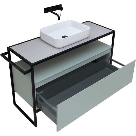 Тумба под раковину Allen Brau Priority 120 1.31004.PWM Папирус матовый Тумба под раковину Allen Brau Priority 120 1.31004.PWM Папирус матовый