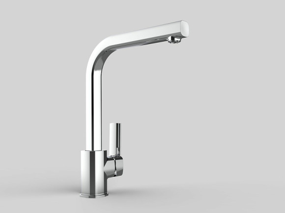 Смеситель для кухни GPD Pedra MTE160 Хром