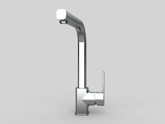 Смеситель для кухни GPD Pedra MTE160 Хром