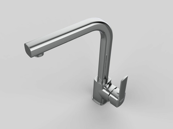 Смеситель для кухни GPD Pedra MTE160 Хром