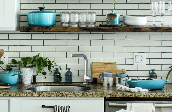 Смеситель для кухни GPD Pedra MTE160 Хром