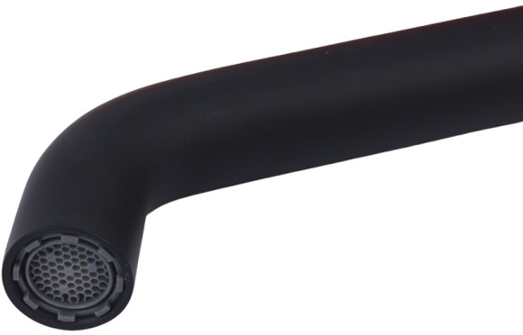 Смеситель для раковины Bronze de Luxe Focus 24686BG Черный матовый