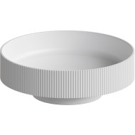 Раковина-чаша Boheme Corian 40 801-R-MW Белая матовая