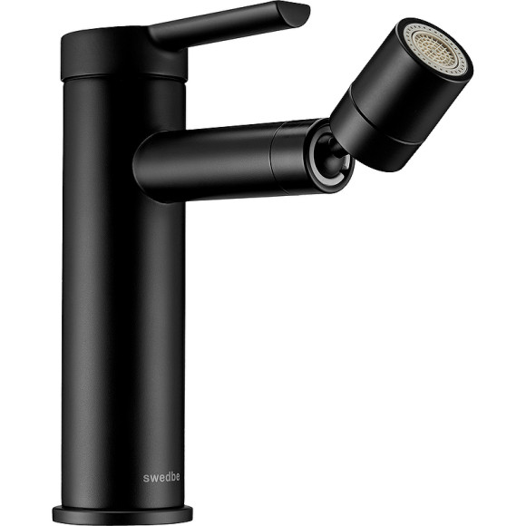 Смеситель для биде Swedbe Diana 1040B Черный матовый Смеситель для биде Swedbe Diana 1040B Черный матовый