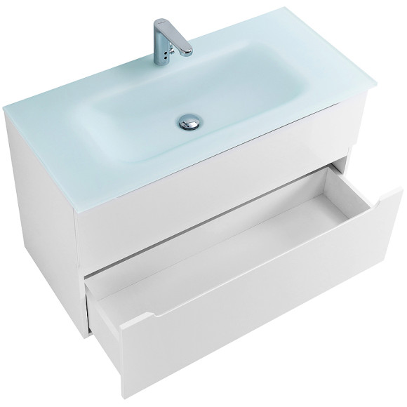 Тумба под раковину BelBagno Etna-H60 80 ETNA-H60-800-2C-SO-BL-P подвесная Bianco Lucido Тумба под раковину BelBagno Etna-H60 80 ETNA-H60-800-2C-SO-BL-P подвесная Bianco Lucido