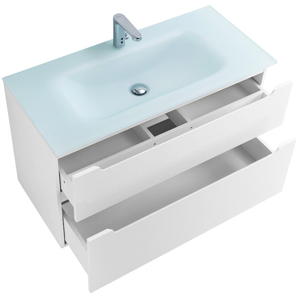 Тумба под раковину BelBagno Etna-H60 80 ETNA-H60-800-2C-SO-BL-P подвесная Bianco Lucido Тумба под раковину BelBagno Etna-H60 80 ETNA-H60-800-2C-SO-BL-P подвесная Bianco Lucido