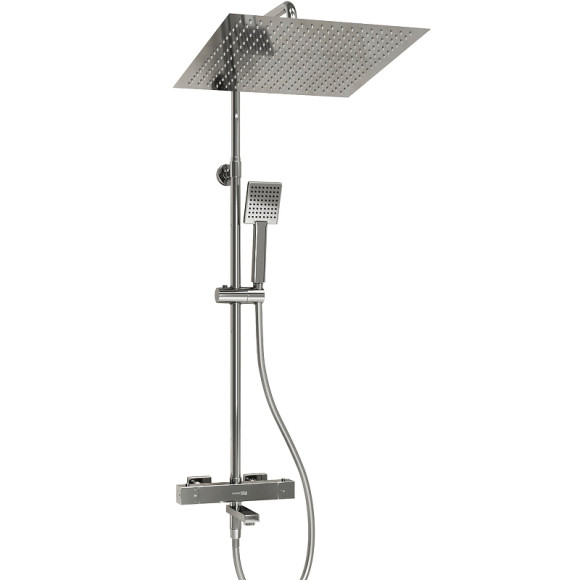 Душевая система WasserKRAFT A199.119.141.087.CH Thermo с термостатом Хром Душевая система WasserKRAFT A199.119.141.087.CH Thermo с термостатом Хром