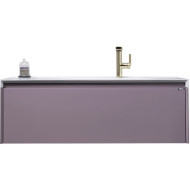 Тумба с раковиной Orans BC-4060-1200R 120 40601200R подвесная Лиловая матовая