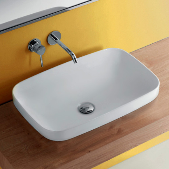 Раковина Kerasan Tribeca 60 514330 Белая матовая Раковина Kerasan Tribeca 60 514330 Белая матовая