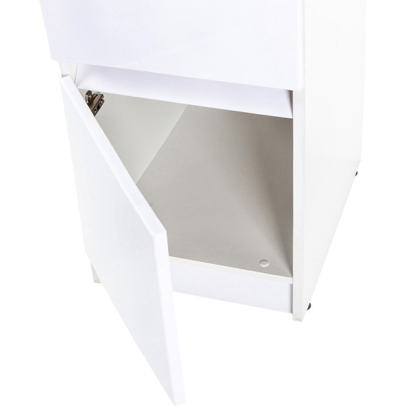 Тумба с раковиной Orange Sistema 100 L ST-40TUW+RAL Белая глянцевая Тумба с раковиной Orange Sistema 100 L ST-40TUW+RAL Белая глянцевая