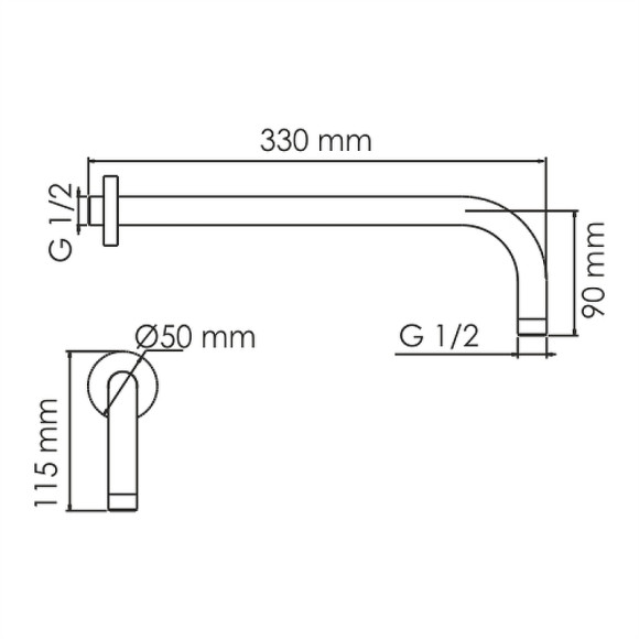 Душевая система WasserKRAFT Saale A9551.266.146.254.328.156.155 Белая матовая