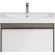 Тумба под раковину Kerama Marazzi Modula 80 MO.80.1+1\AR подвесная Белая глянцевая Дерево