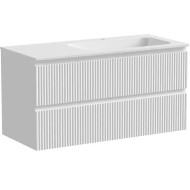 Тумба под раковину Sancos Snob R 100 R SNR100RW подвесная Bianco