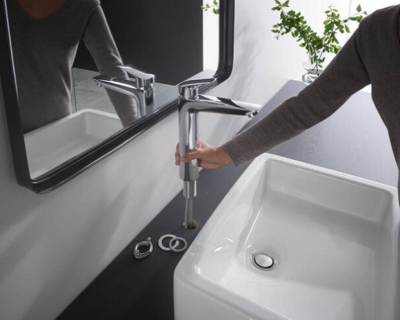 Смеситель для раковины Hansgrohe Logis 71090000 Хром