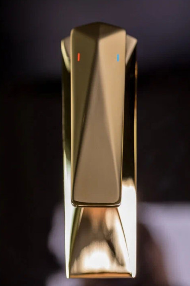 Смеситель для раковины Boheme Venturo 382-w Белый Золото Смеситель для раковины Boheme Venturo 382-w Белый Золото