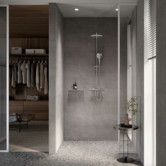 Душевая система Keuco Plan Blue 53926012321 с термостатом Хром Душевая система Keuco Plan Blue 53926012321 с термостатом Хром