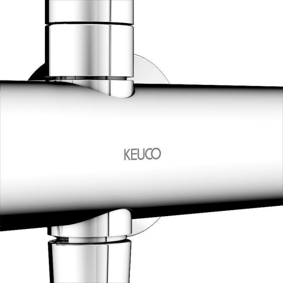 Душевая система Keuco Plan Blue 53926012321 с термостатом Хром Душевая система Keuco Plan Blue 53926012321 с термостатом Хром